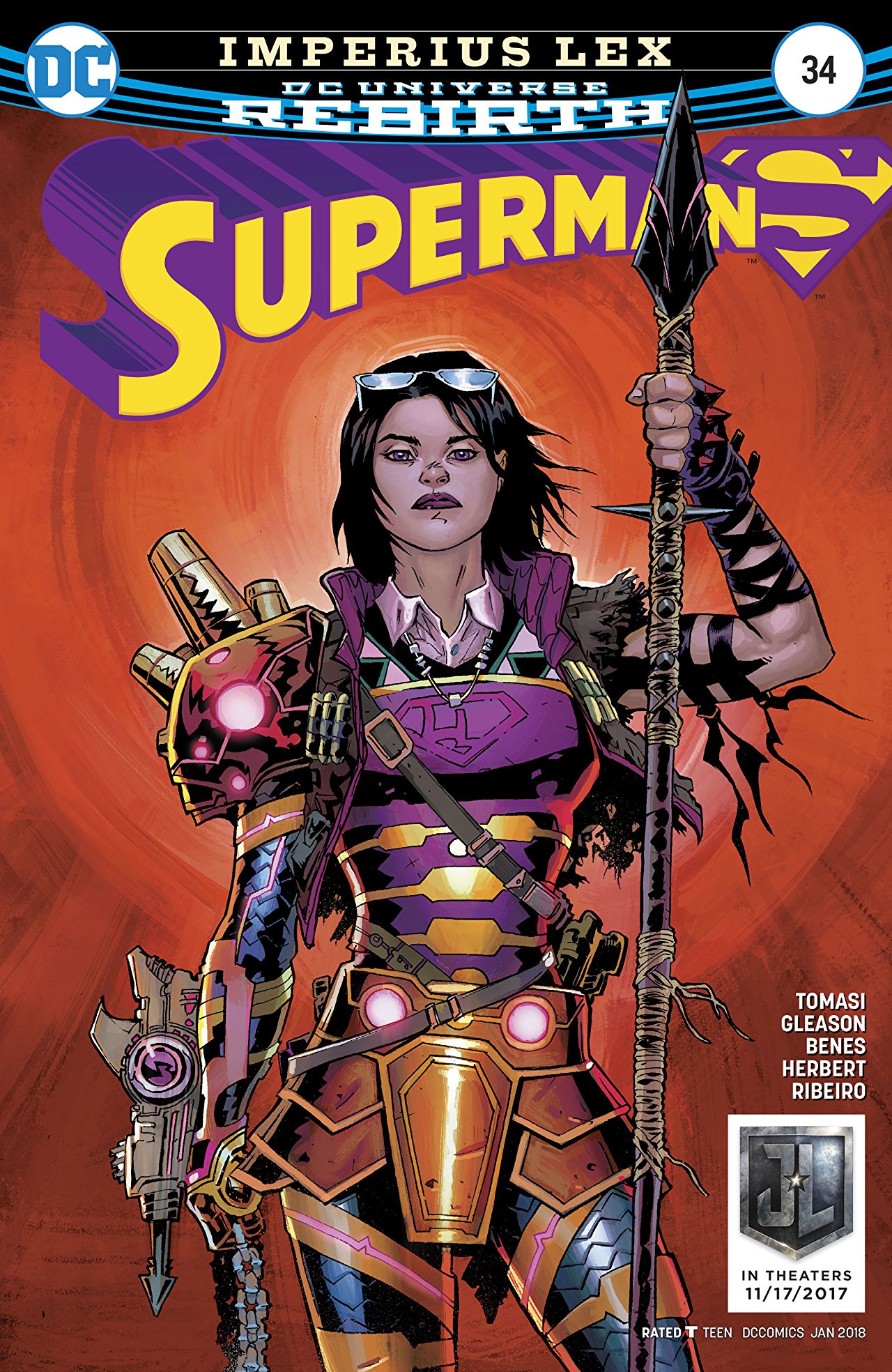 Superman #34 cover