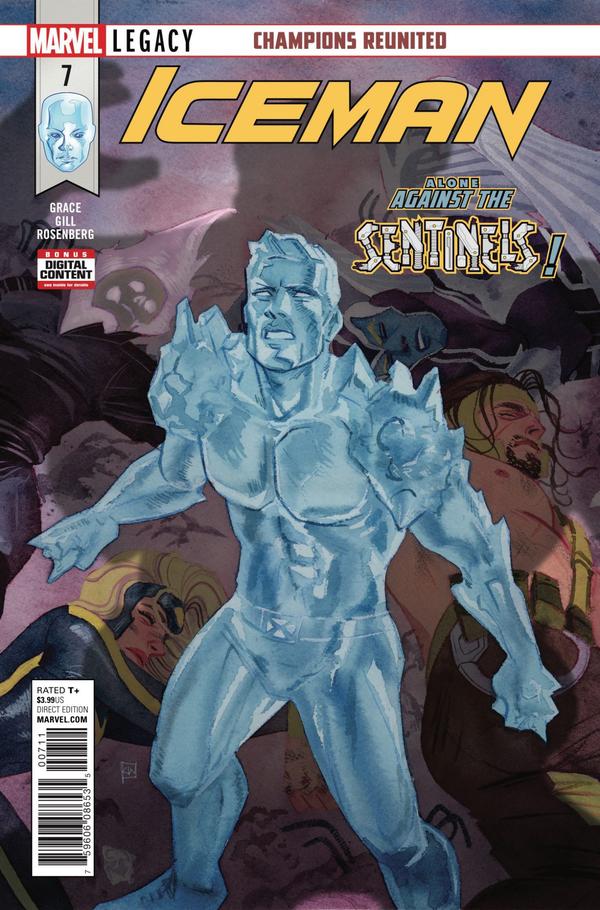 Iceman #7 cover
