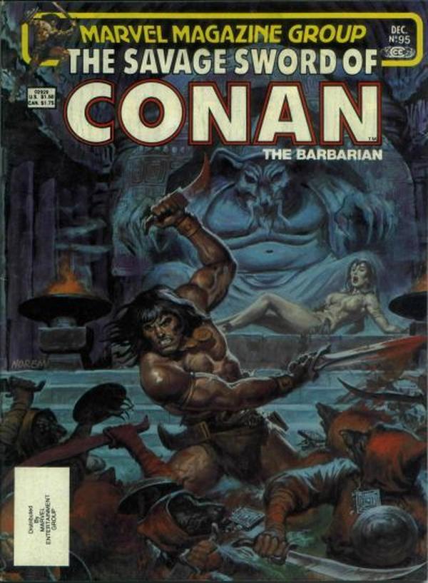 The Savage Sword of Conan #95