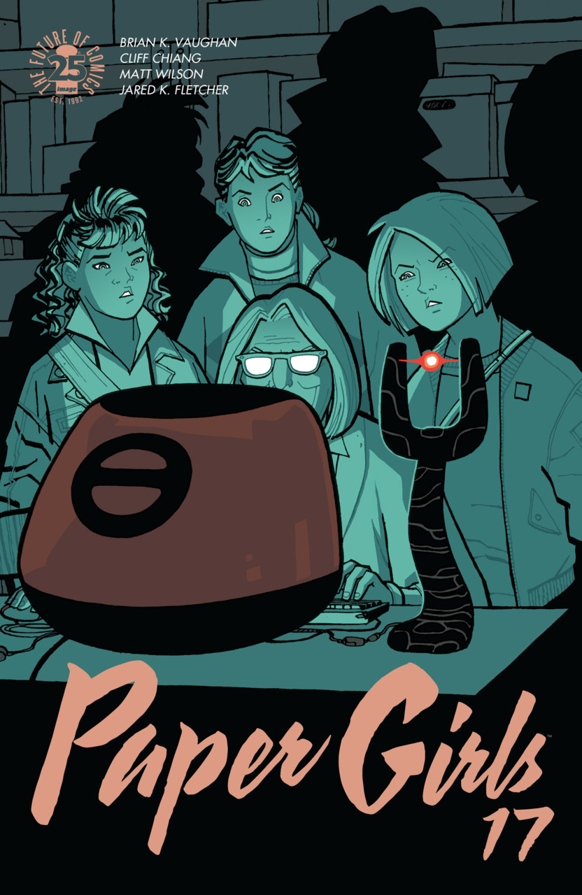 Paper Girls #17 cover
