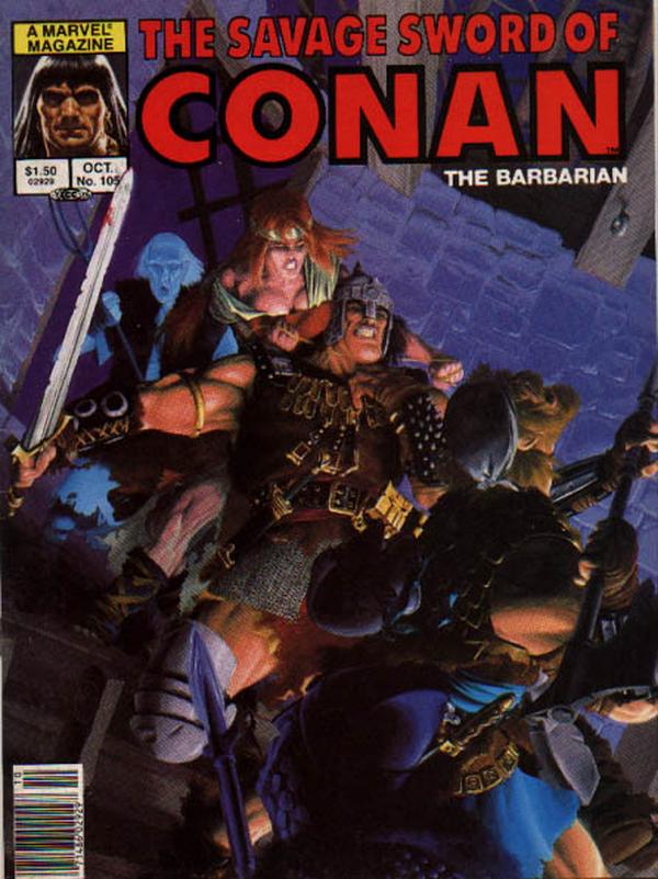 The Savage Sword of Conan #105