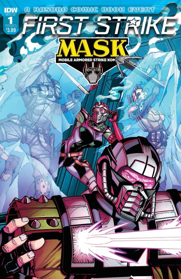 M.A.S.K. First Strike #[nn] cover