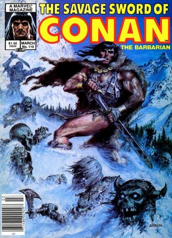 The Savage Sword of Conan #110