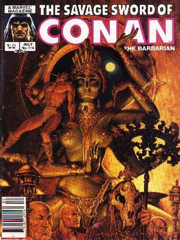 The Savage Sword of Conan #114