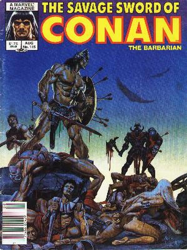 The Savage Sword of Conan #115