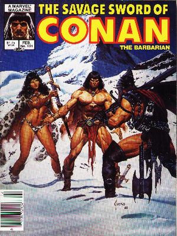The Savage Sword of Conan #121