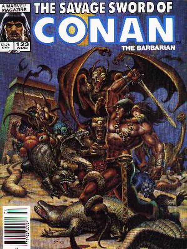 The Savage Sword of Conan #123