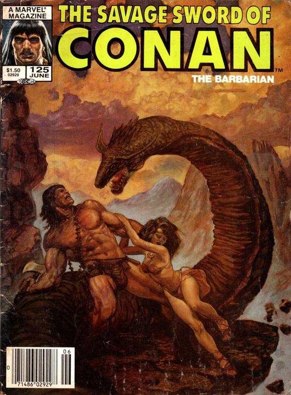 The Savage Sword of Conan #125