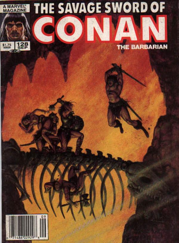 The Savage Sword of Conan #128