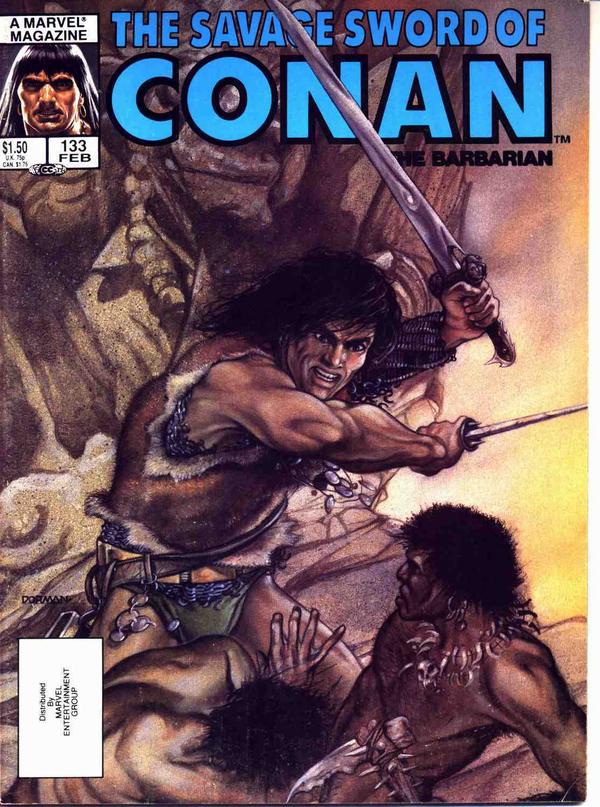 The Savage Sword of Conan #133