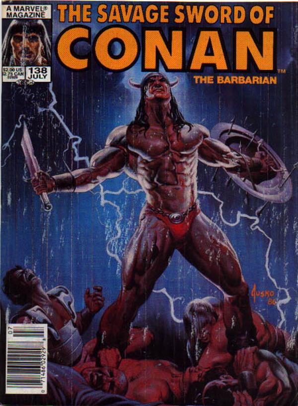 The Savage Sword of Conan #138