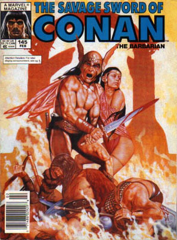 The Savage Sword of Conan #145