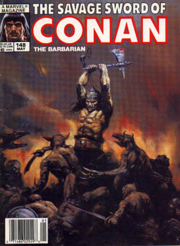 The Savage Sword of Conan #148
