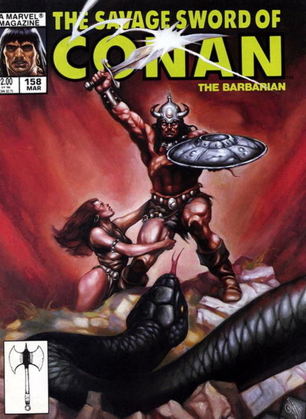 The Savage Sword of Conan #158