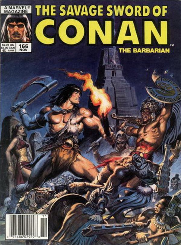 The Savage Sword of Conan #166