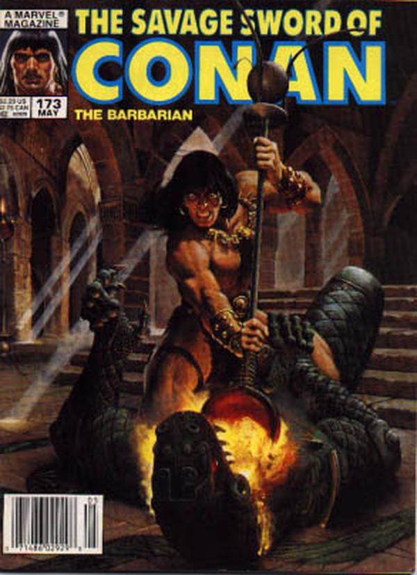 The Savage Sword of Conan #173