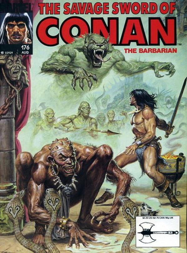 The Savage Sword of Conan #176