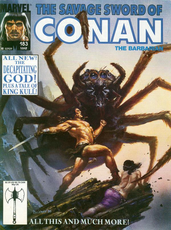 The Savage Sword of Conan #183