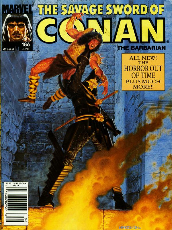 The Savage Sword of Conan #186