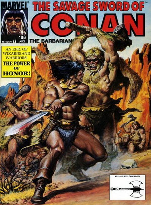 The Savage Sword of Conan #188