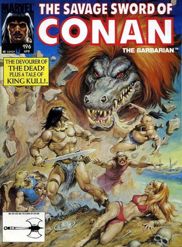 The Savage Sword of Conan #196