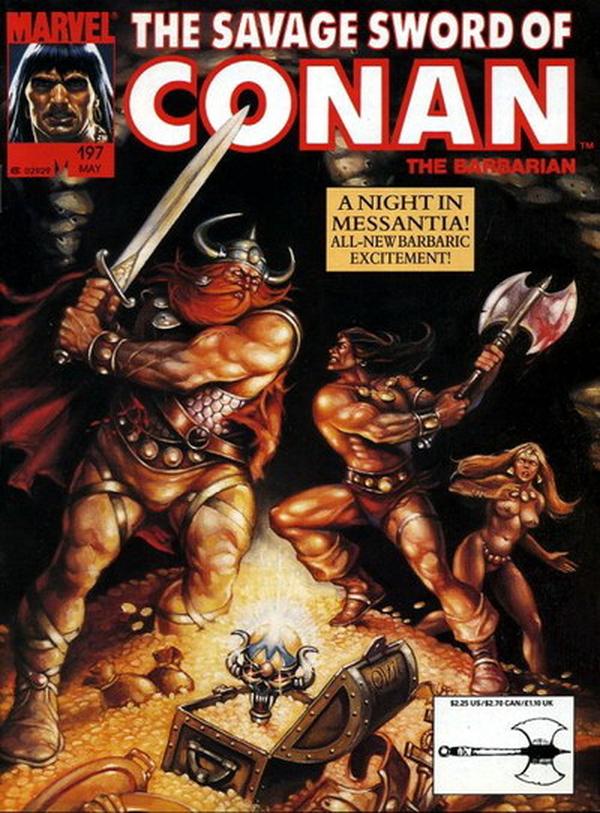 The Savage Sword of Conan #197
