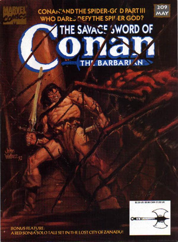 The Savage Sword of Conan #209