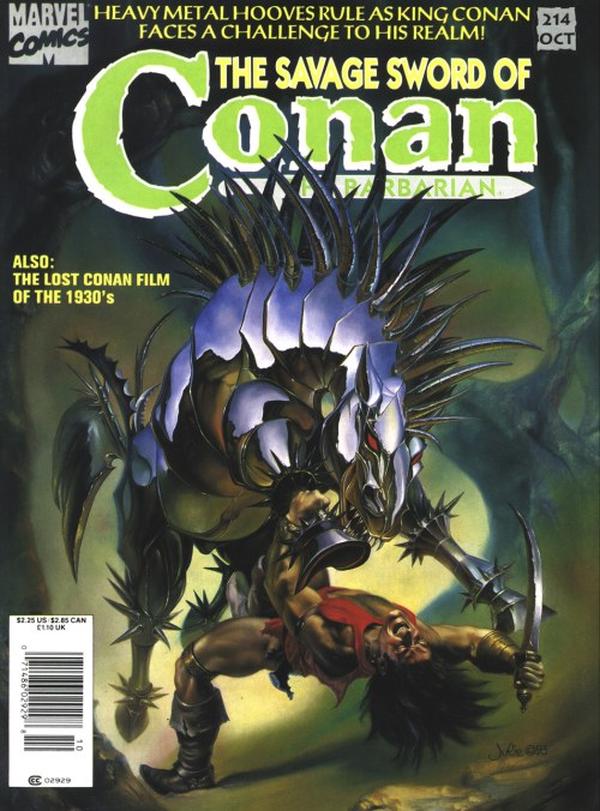 The Savage Sword of Conan #214