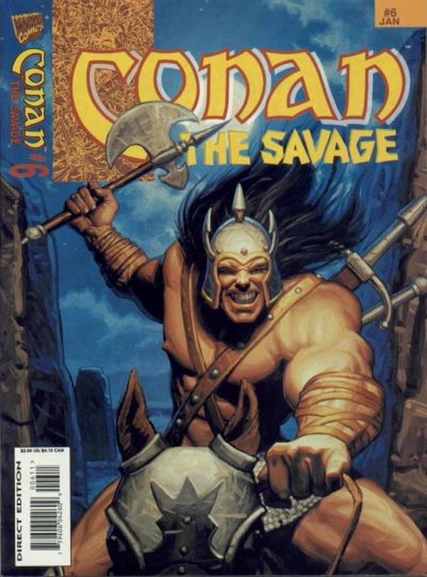Conan the Savage #6 cover