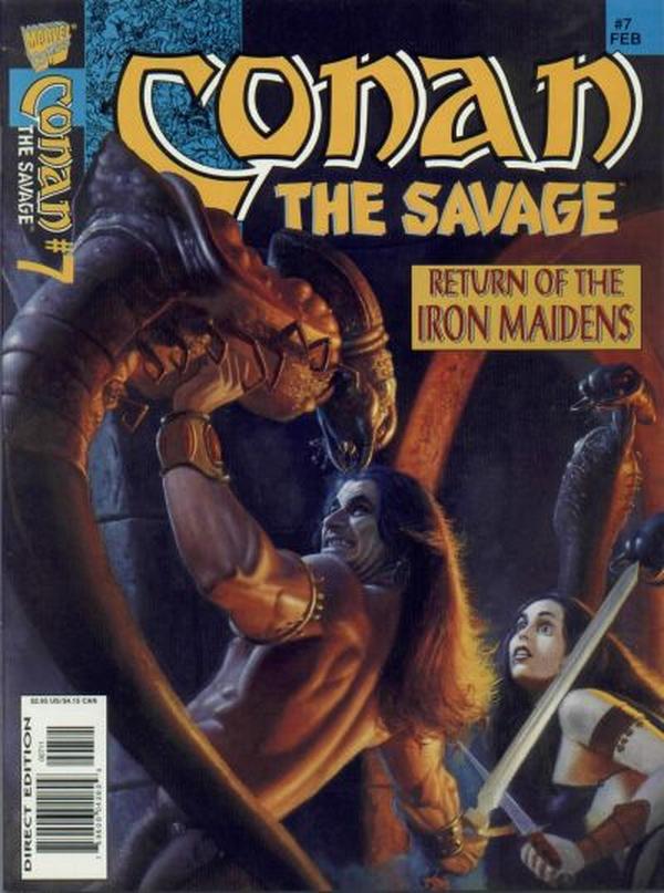 Conan the Savage #7 cover