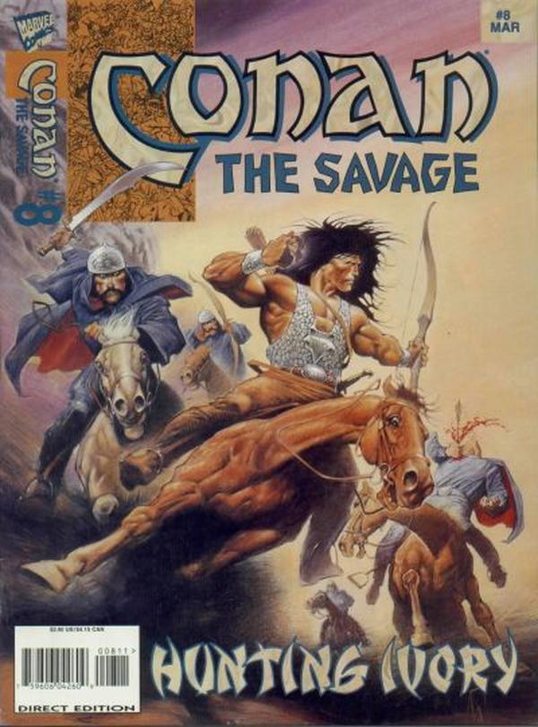 Conan the Savage #8 cover