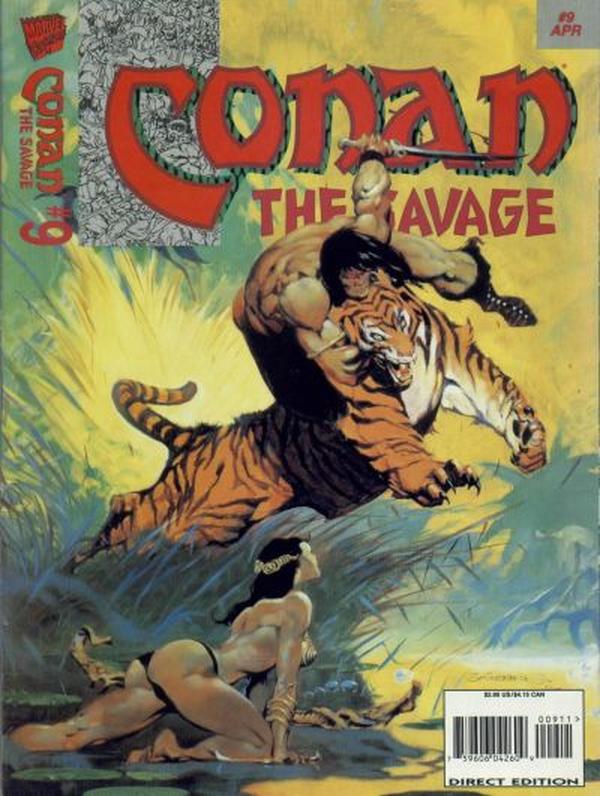 Conan the Savage #9 cover