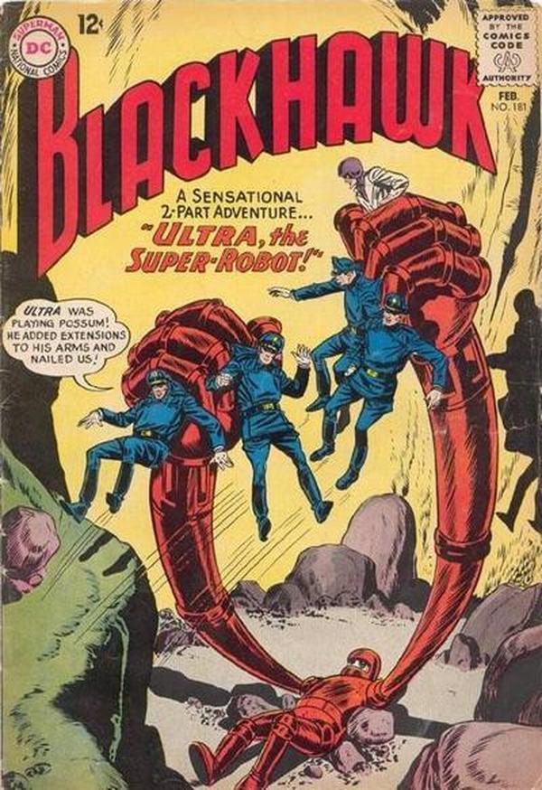 Blackhawk #181 cover