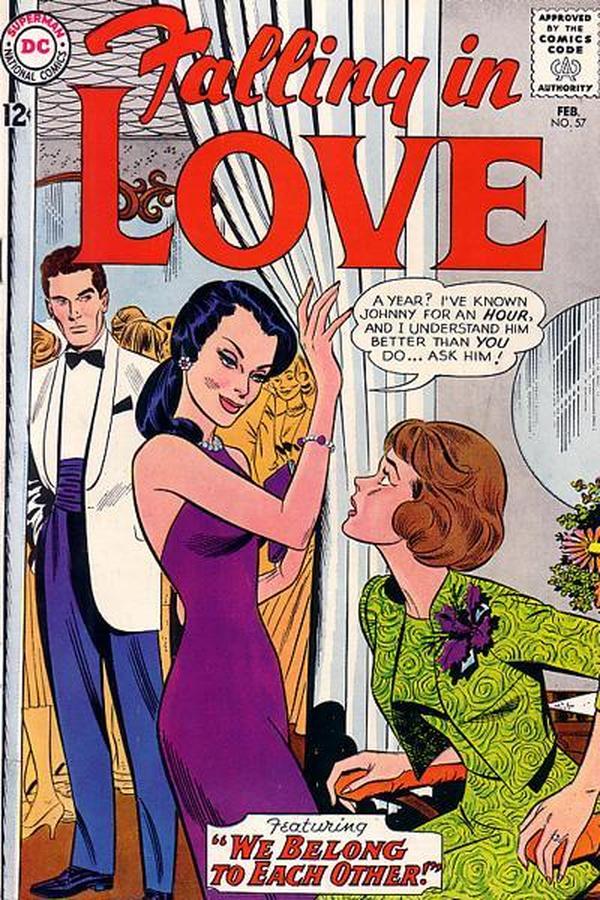 Falling in Love #57 cover