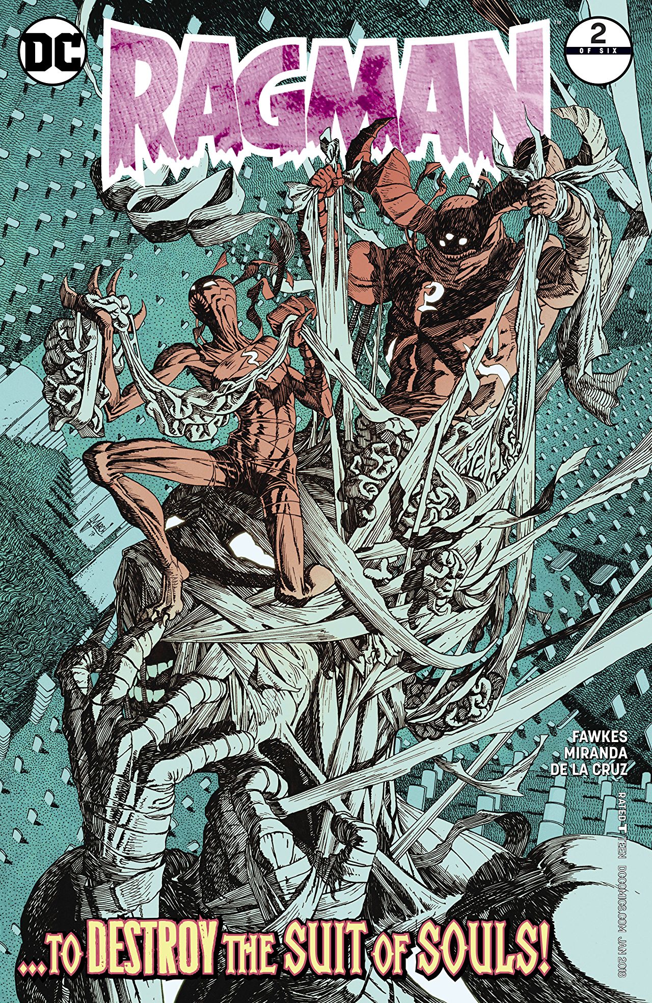Ragman #2 cover