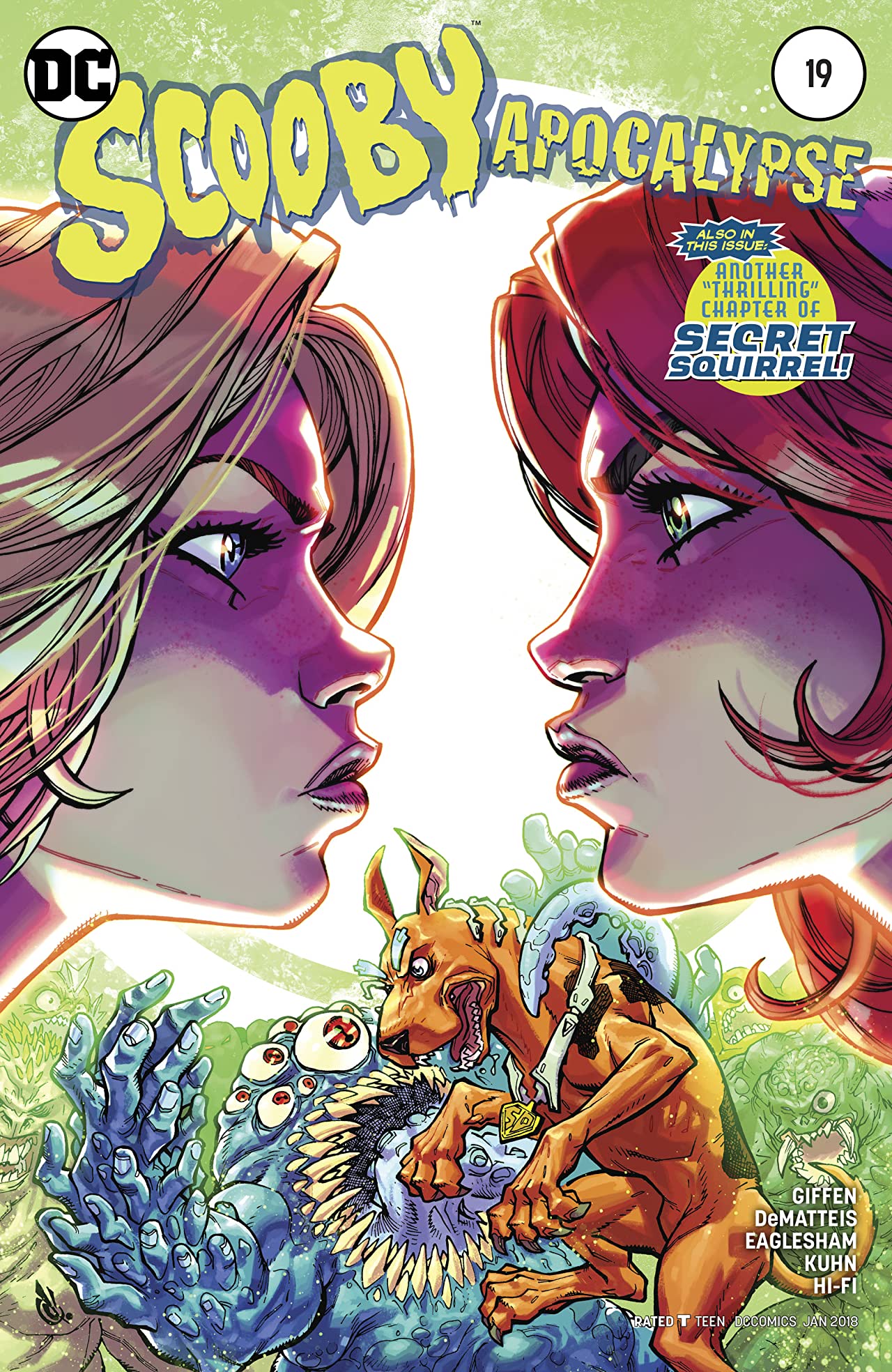 Scooby Apocalypse #19 cover