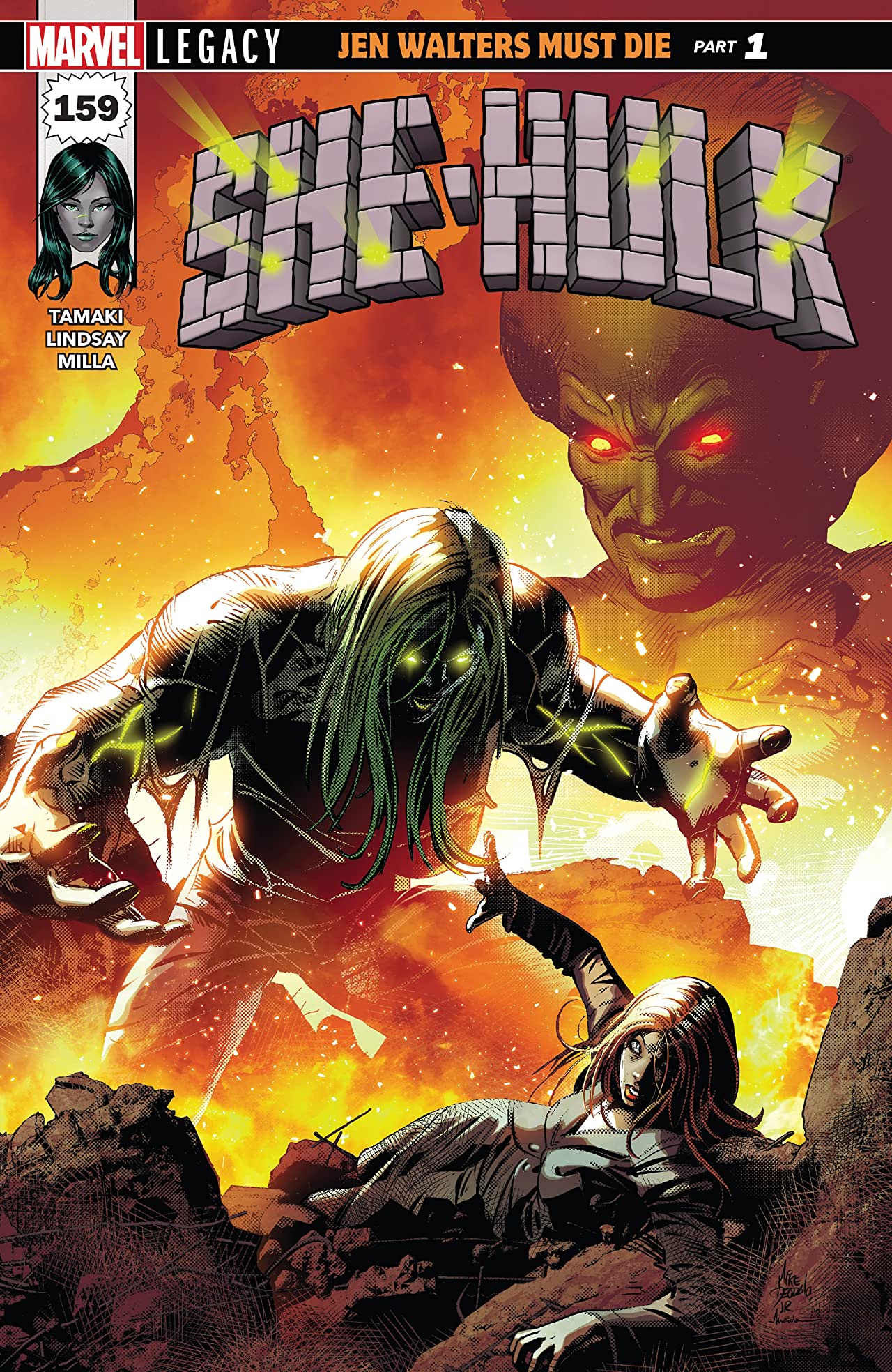 She-Hulk #159 cover