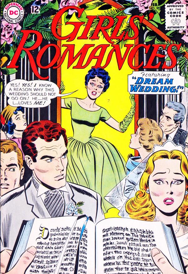 Girls' Romances #90 cover