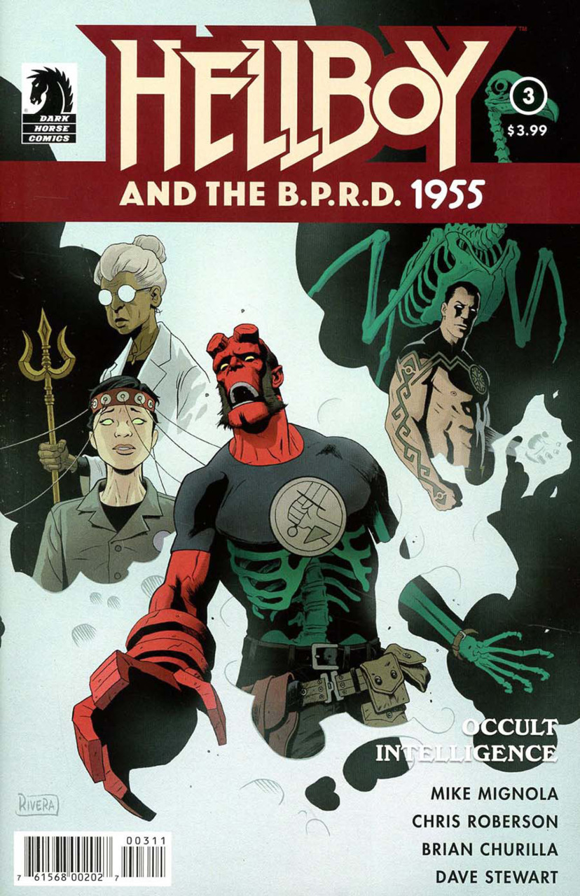 Hellboy and the B.P.R.D.: 1955 - Occult Intelligence #3 (19) cover
