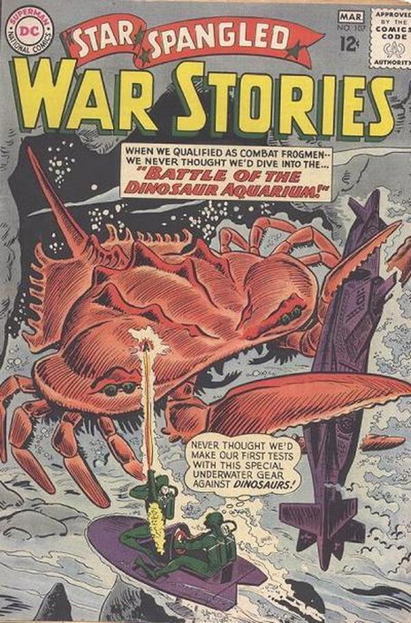 Star Spangled War Stories #107 cover