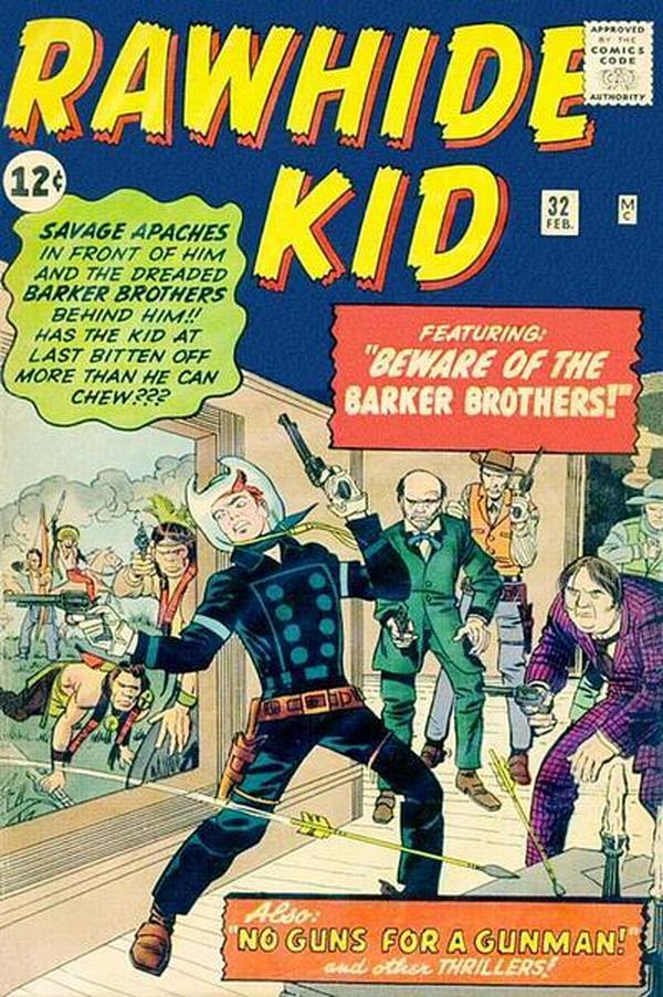 The Rawhide Kid #32 cover