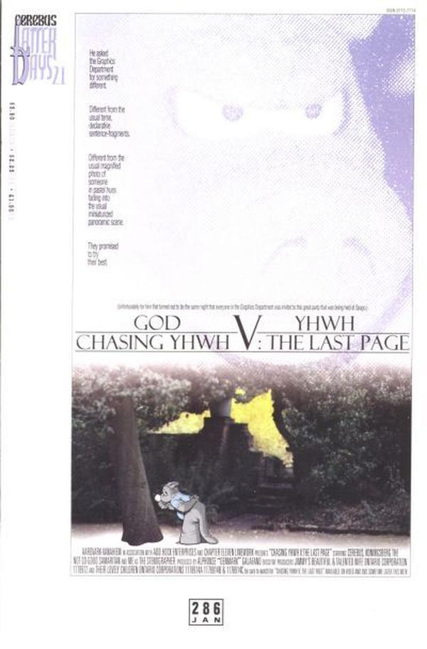 Cerebus #286 cover