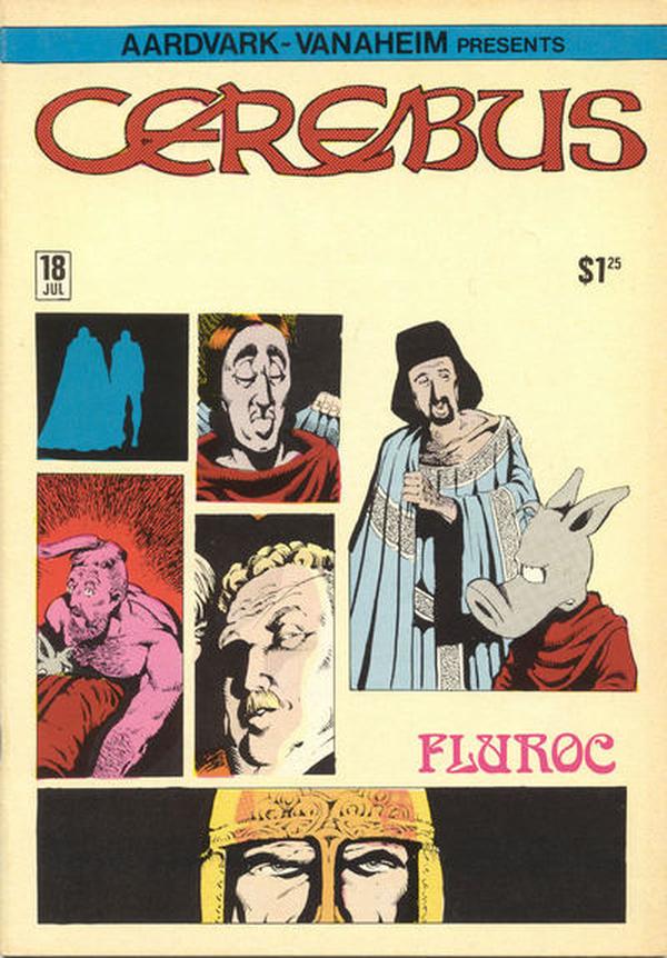 Cerebus #18 cover