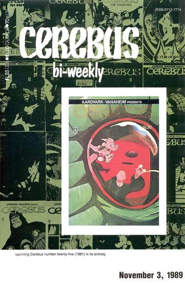 Cerebus #25 cover