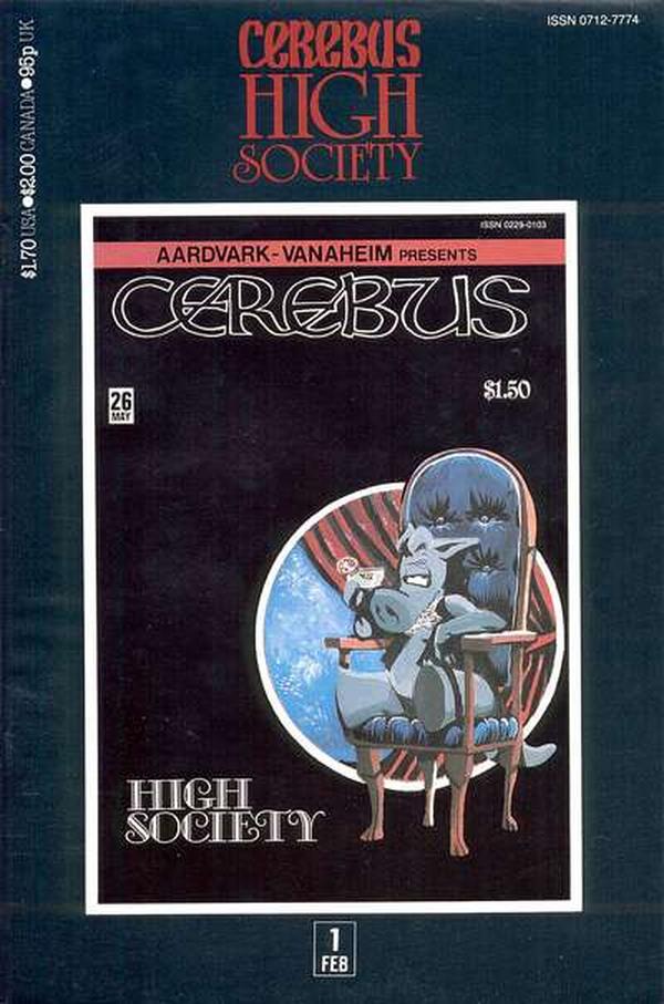 Cerebus #26 cover
