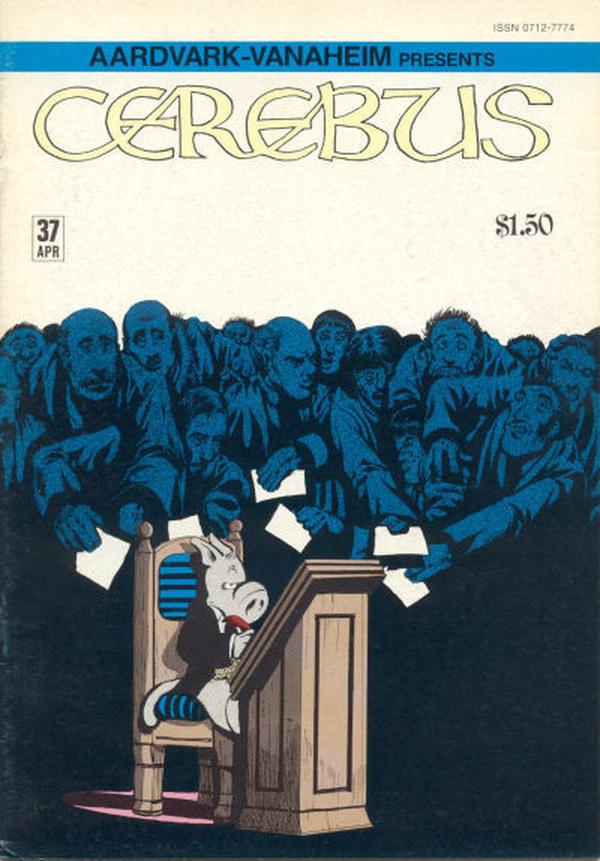 Cerebus #37 cover