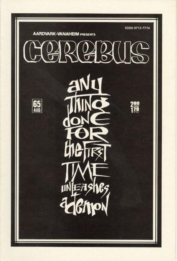 Cerebus #65 cover