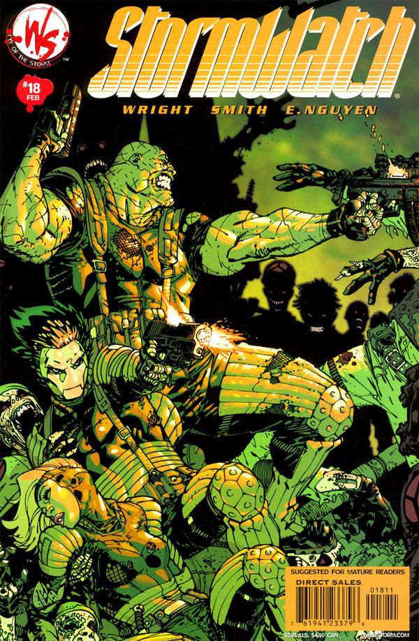 Stormwatch: Team Achilles #18 cover