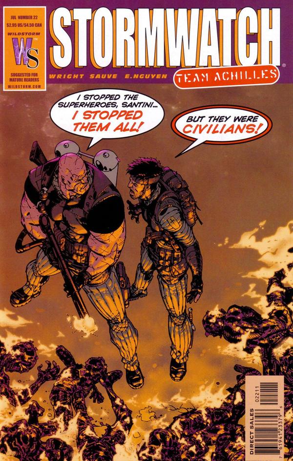 Stormwatch: Team Achilles #22 cover