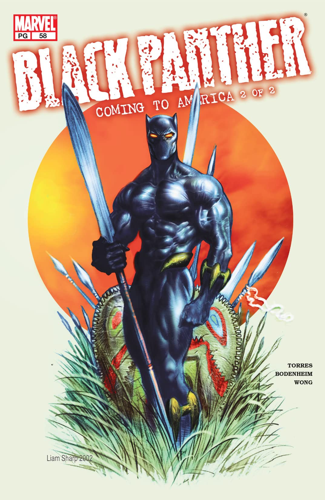 Black Panther #58 cover